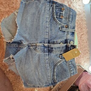 Levi's Women's Blue Jean Shorts